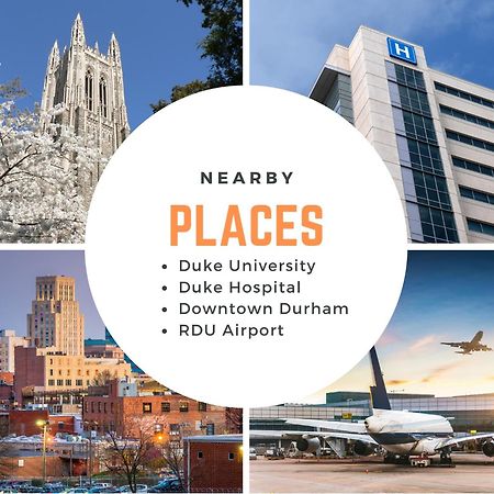 Trifecta Historic Brick 2Br Getaway Superhost Leilighet Durham Eksteriør bilde