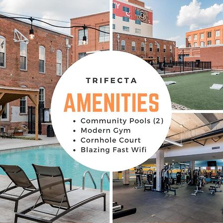 Trifecta Historic Brick 2Br Getaway Superhost Leilighet Durham Eksteriør bilde