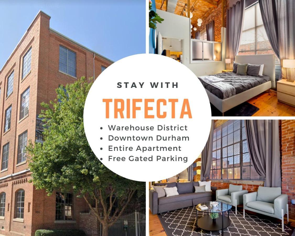 Trifecta Historic Brick 2Br Getaway Superhost Leilighet Durham Eksteriør bilde
