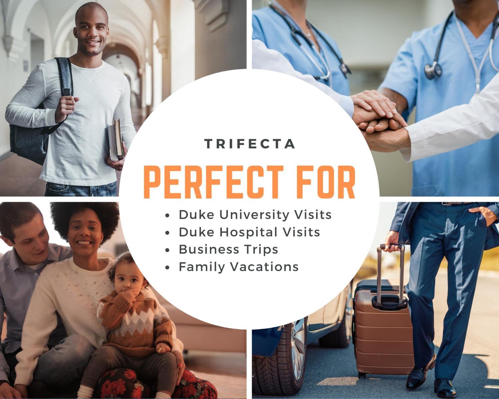 Trifecta Historic Brick 2Br Getaway Superhost Leilighet Durham Eksteriør bilde