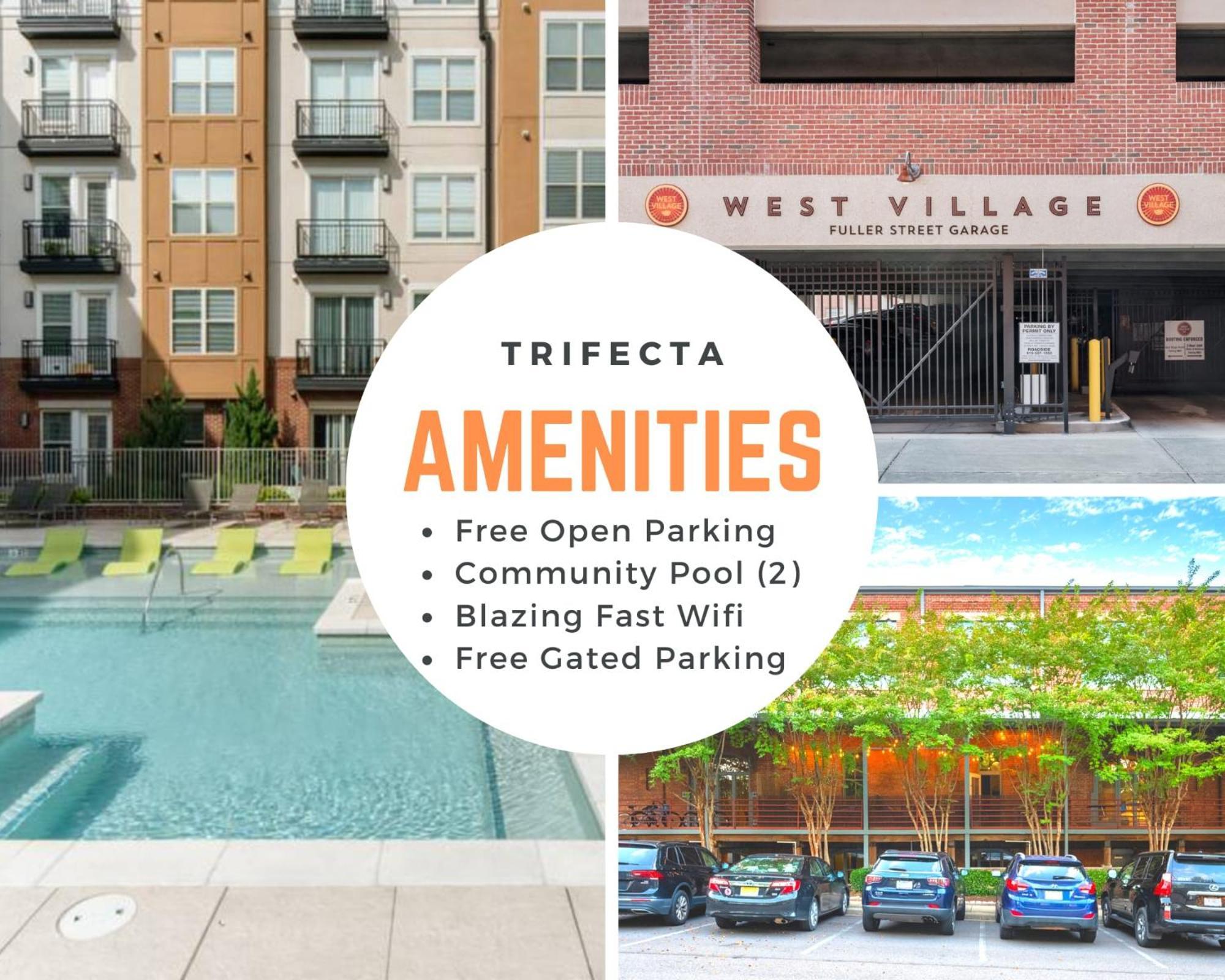 Trifecta Historic Brick 2Br Getaway Superhost Leilighet Durham Eksteriør bilde
